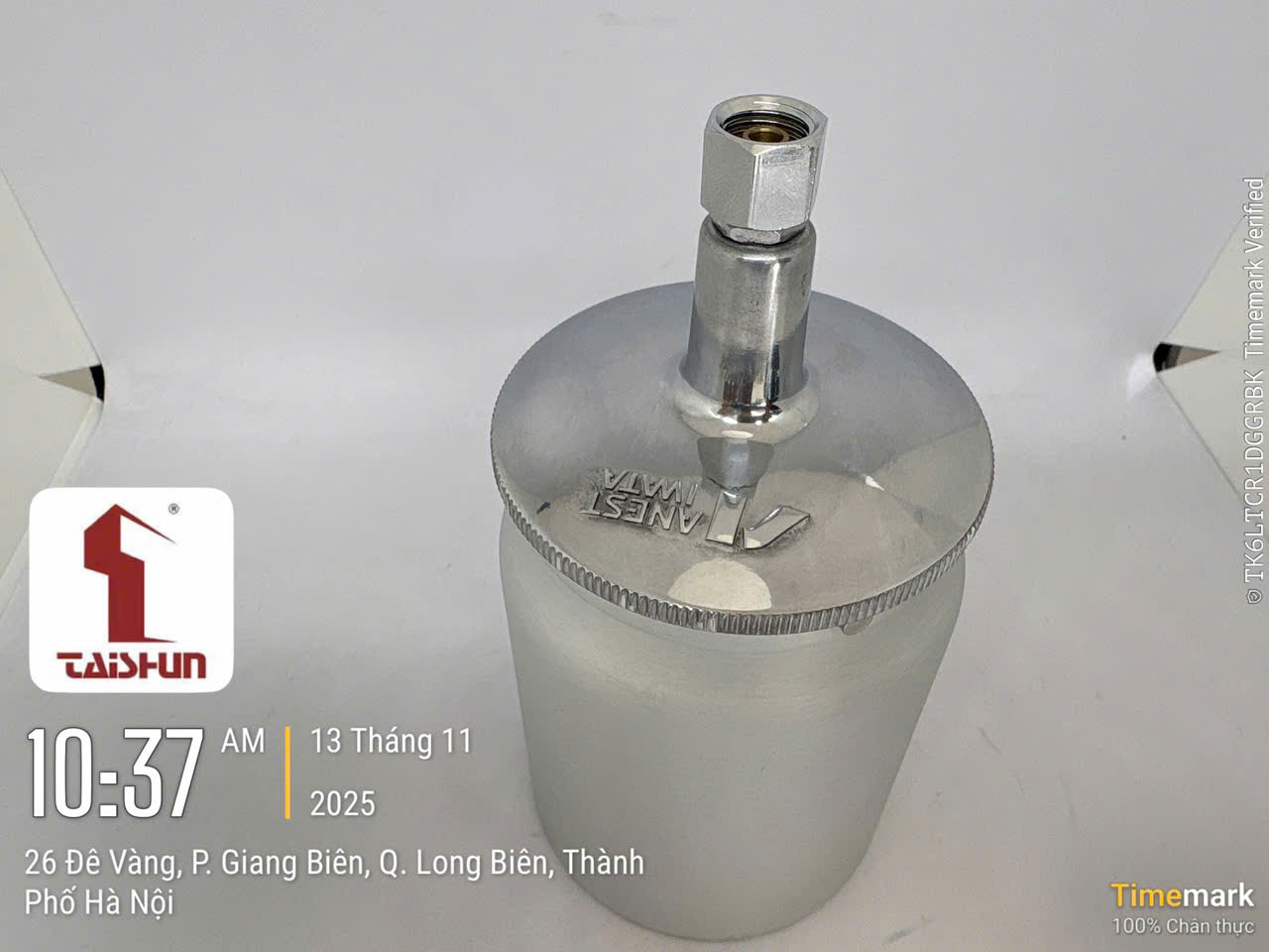 Cốc dưới Anest Iwata model PC-2 nhôm dung tích 600ml